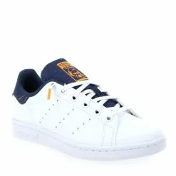Adidas Originals STAN SMITH DENIM J H20 - Blanc Marine Blanc Marine
