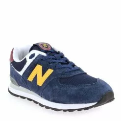 New Balance 574 HW1 LACET - Marine Jaune Marine Jaune