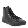 Converse CTAS HI EV CLASSIC ELEVATED LEATHER - Noir Noir