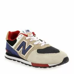 New Balance GC 574 - Kaki Bleu Électrique Kaki Bleu Électrique -Promos BOTTES Magasin 66048 02 01