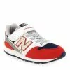 New Balance YV 996 COMBINAISON - Rouge Blanc Rouge Blanc