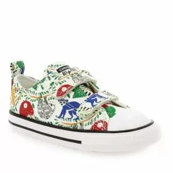 Converse CTAS 2V VINTAGE - Blanc Multi Blanc Multi